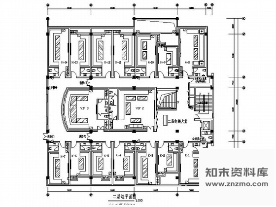 施工图徐州奢华高档休闲度假娱乐会所室内装修施工图