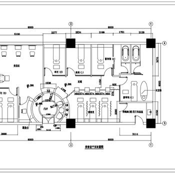 某美容院|CAD施工图|