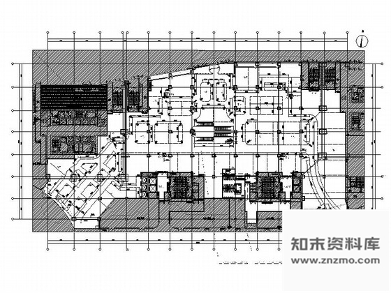 施工图北京超规范全国连锁百货商场室内设计CAD施工图