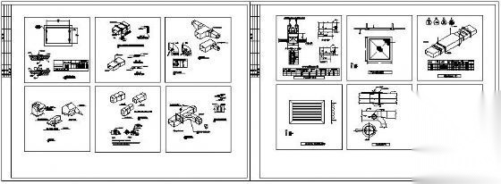 风管安装节点大大样图