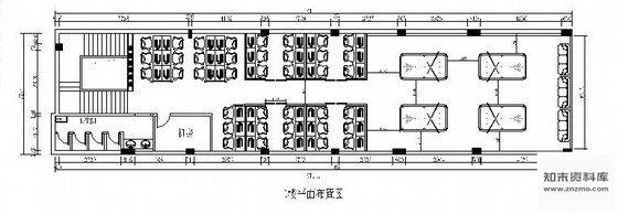 施工图原创贵阳工业LOFT风格时尚网咖室内施工图含高清效果图力荐