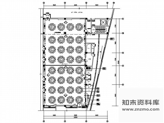 施工图安徽五星级酒店宴会厅室内装修图