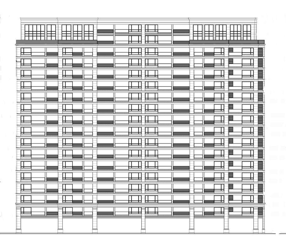 [江西]欧陆风格居住区建筑施工图设计（CAD）