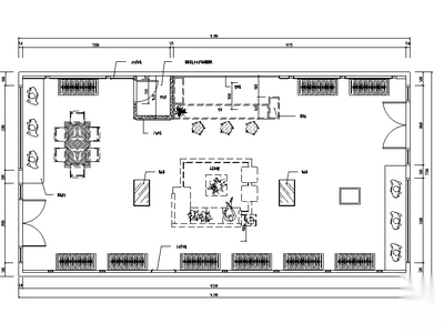 107平米服装店设计施工图（附3D模型+效果图）