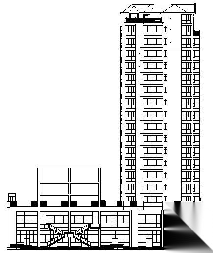 某十八层住宅楼建筑施工图