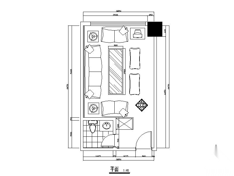 KTV包间施工图