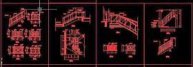 楼梯立面图cad图片 通用