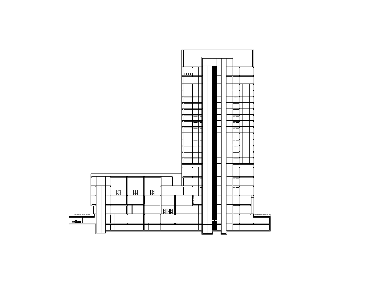 [浙江]复城国际中心居住区建筑施工图扩初设计（CAD）