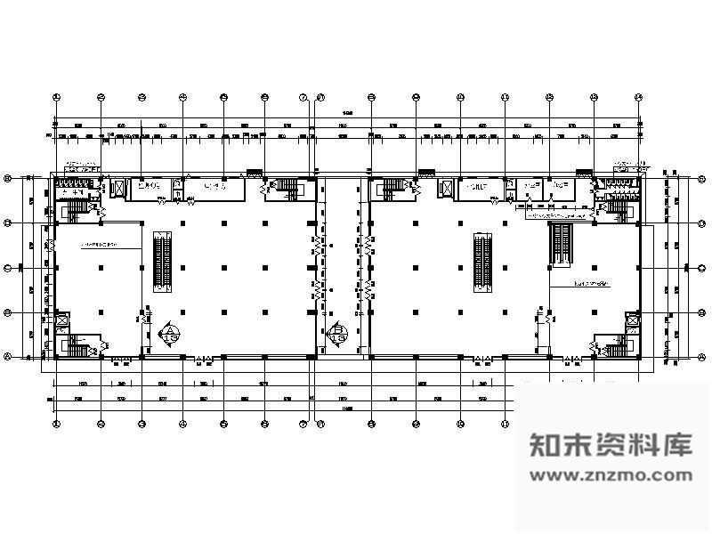 施工图辽宁三层购物商场施工图含效果