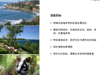 深圳东部海滨海岸带规划设计 休闲景观