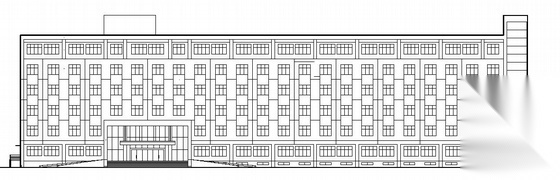 武汉 某六层科研大楼 1号楼 建筑施工图