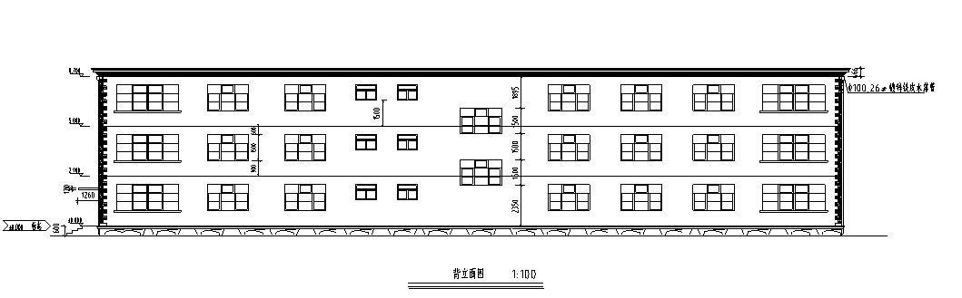 5套商务办公楼建筑设计施工图CAD