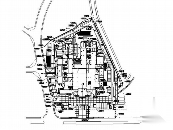 [浙江]现代商务酒店室外景观绿化施工图