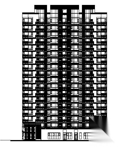 广州市四季花城建筑施工图