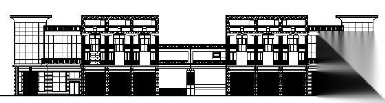 某三层沿街店铺建筑施工图