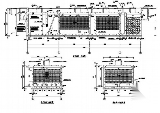某净化池全套图纸