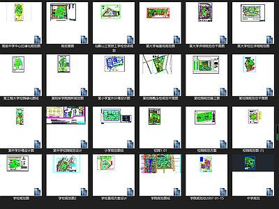 40套松邦 CAD图纸