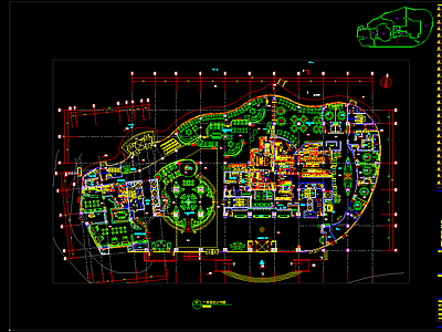 北京五星级涉外豪华型酒店施工图 含实景图