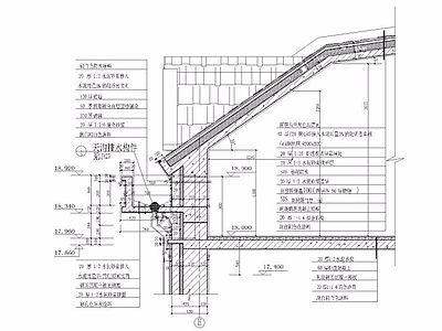 Benoy贝诺-现代159个檐口天沟大样 等天大样 滴水线 檐口 泛水 建筑通用节点