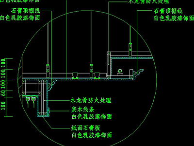 17套吊顶节点图 天节点 钢架节点 龙骨节点