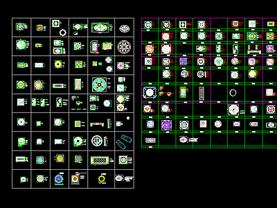 拼花及魔方石 线的CAD图 施工图