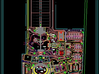 陵水现代农业科技园 园建展示区 施工图