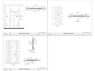 隐形门 施工图
