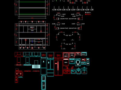 厨房电器动态块 施工图 其他