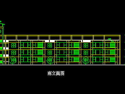 3层9班 某三层幼儿园设计方案图 CAD 施工图