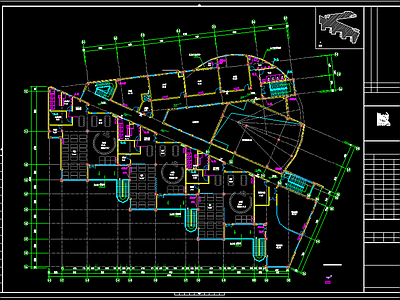 3层10班3881平米 外冈幼儿园 9班 CAD 施工图