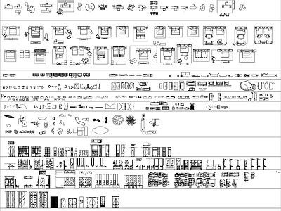 Yabu雅布家具平立面 图库