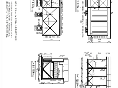 自来水厂净水工艺及各设备高程布置图 施工图 竣工图