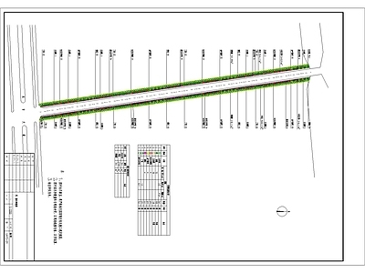 道路绿化 施工图