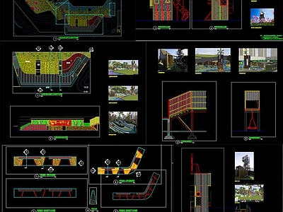 儿童乐园CAD规划 施工图 效果图