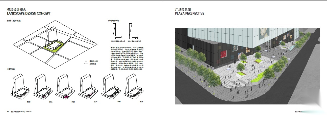 [广东]罗湖水贝金展国际珠宝广场设计方案 展销厅