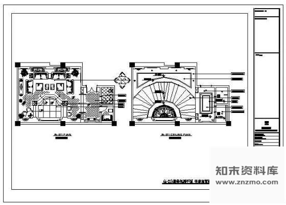 施工图某豪华ktv施工图