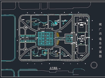 广场规划设计 施工图