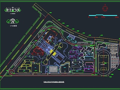 技工学校总体规划 施工图