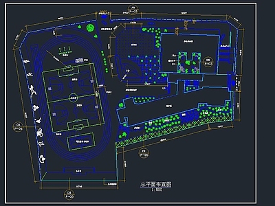 小学室外环境设计图 施工图