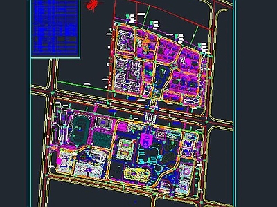 学院规划 施工图