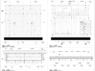 衣柜节点大样图 施工图 竣工图 柜类