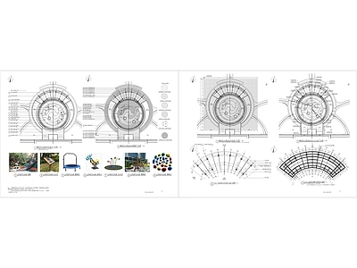 景亭 儿童活动区 施工图