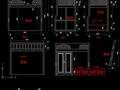 上下床 儿童CAD 施工图