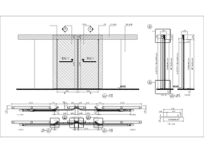 塞拉门 施工图 通用节点