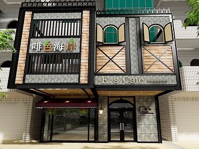 工业风 西餐店 施工图