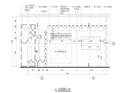 展厅 立面图