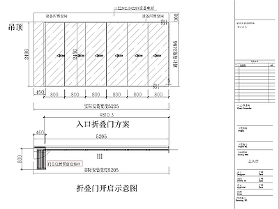 现代折叠门