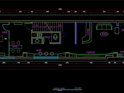 美容院 施工图 效果图