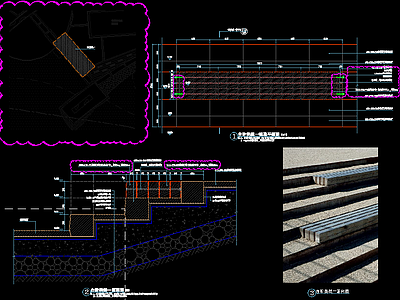 台阶 详图 景观小品