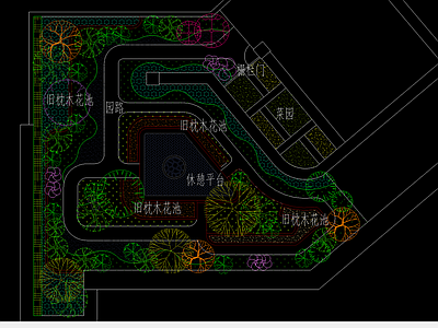 欧式简约庭院 设计方案